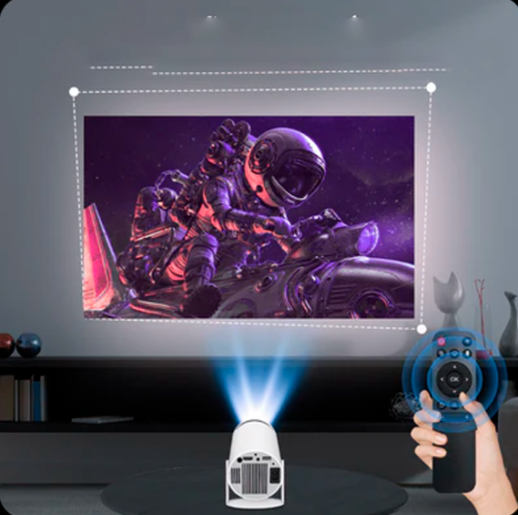 Cinemax 4K Portable Projector