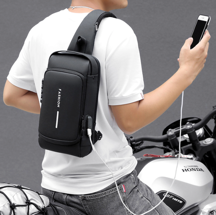 Ultra Resistant Titanium Backpack [ANTI THEFT]
