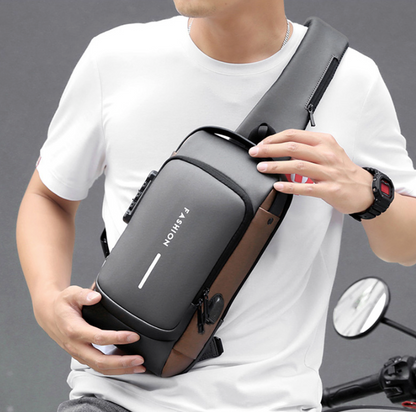 Ultra Resistant Titanium Backpack [ANTI THEFT]