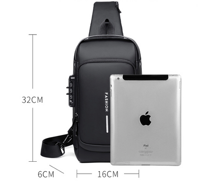 Ultra Resistant Titanium Backpack [ANTI THEFT]